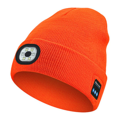 🔥LAST DAY SALE 49% OFF - 💡 LED Bluetooth Beanie