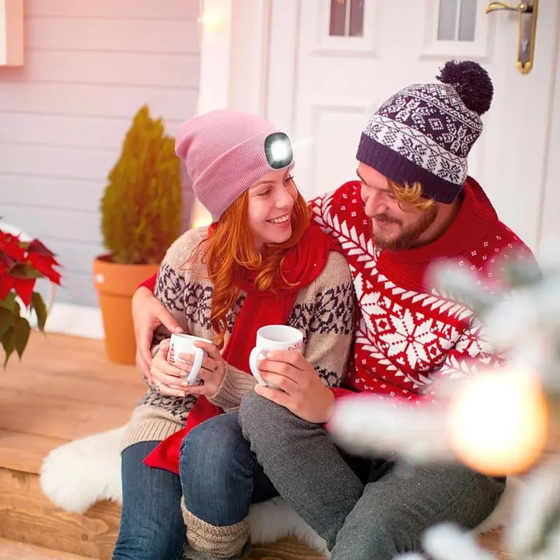 🔥LAST DAY SALE 49% OFF - 💡 LED Bluetooth Beanie