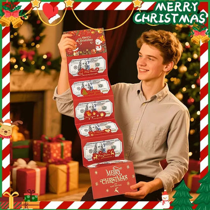 🎄Christmas Sales 49% OFF-🎅💸Christmas Cash Gift Envelope– A creative way to give cash this Christmas!