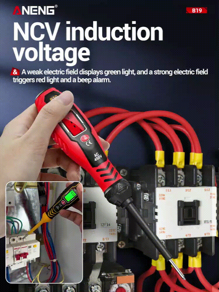 High-precision intelligent digital display test pencil