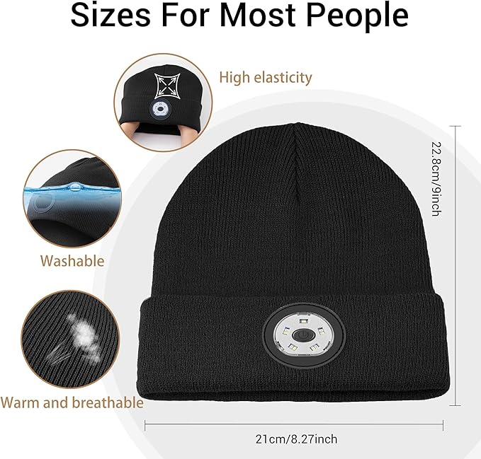 🎄Christmas Sales 49% OFF-LED Bluetooth Beanie