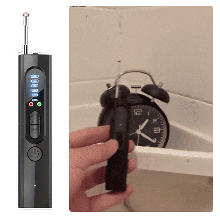 Detector signal infrared scanner