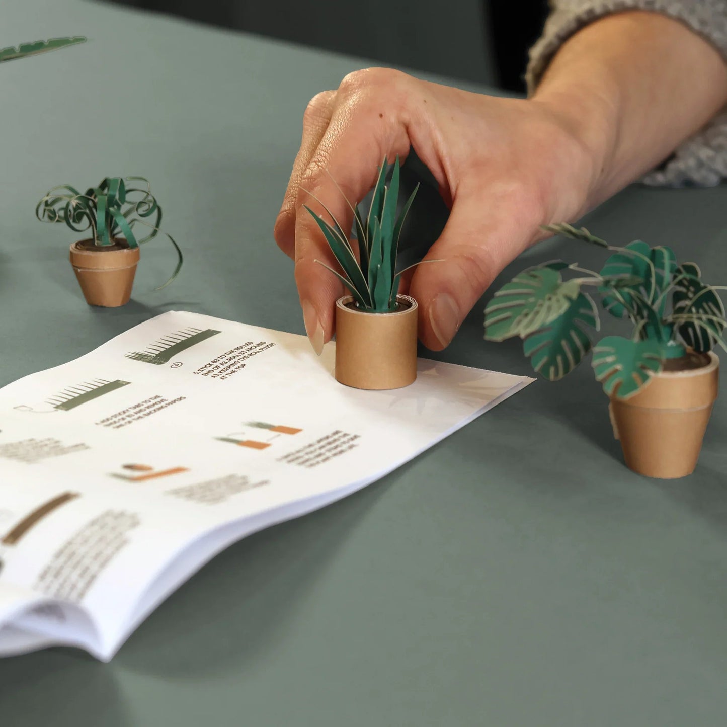🪴✨Easy DIY Paper Plants Kit | Guided Lines & Instructions Included 🎁Buy More Save More
