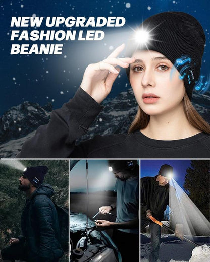 🎄Christmas Sales 49% OFF-LED Bluetooth Beanie