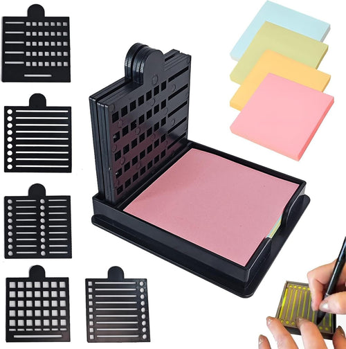 🏆 70K+ SOLD! 📝✨ Ultimate Sticky Note Holder + 5 Versatile Templates – Organize Notes, Boost Productivity & Master Daily Planning 📌