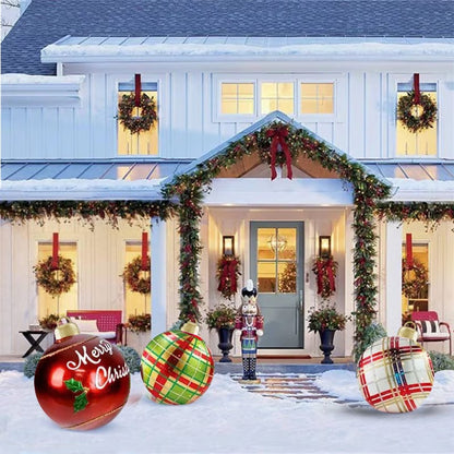 🎄Preheat 2025 Sale 49% OFF!-🎈Outdoor Holiday PVC Inflatable Decorated Ball!