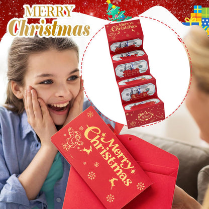 🎄Christmas Sales 49% OFF-🎅💸Christmas Cash Gift Envelope– A creative way to give cash this Christmas!
